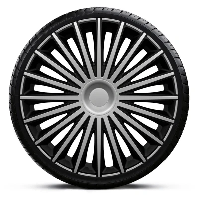 Abbildung von AutoStyle PP 5466SB Radblenden 16Zoll schwarz/silber