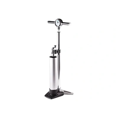 Abbildung von KLIC Tubeless Standpumpe mit analogem Manometer