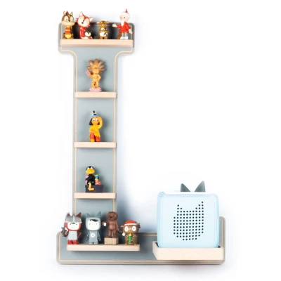 Abbildung von VCM Wandregal Holz Regal Buchstabe L für Toniebox Tonies Figuren, 1 tlg.