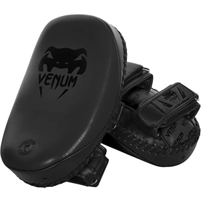 Abbildung von Venum Unisex Erwachsene Light Kick Pads (Paar), Matte/Schwarz, Einheitsgröße