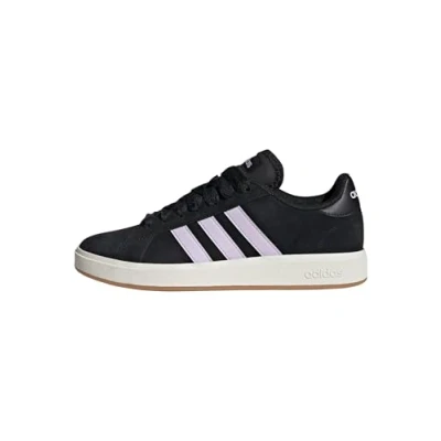Abbildung von adidas Damen Grand Court Base 00s Shoes Schuhe, Core Black/Ice Lavender/Off White, 39 1/3 EU