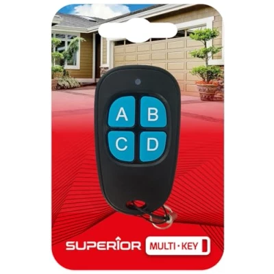 Abbildung von Superior Multi Key Universalfernbedienung mit Vier Kanälen Variable Frequenz von 433,92 bis 898 MHz Festcode