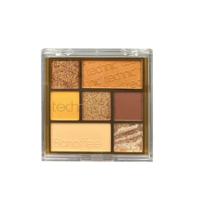 Abbildung von Technic Pressed Pigment Lidschatten Palette Banoffee