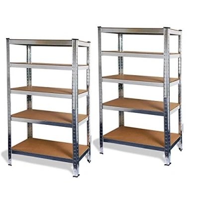 Abbildung von ONDIS24 Schwerlastregal Steckregal Metallregal Basti 70 x 30 verzinkt, 2 tlg., steckbar, robust