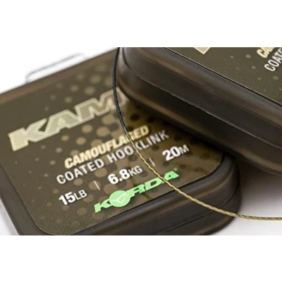 Abbildung von Korda Kamo coated Hooklink 20m 15 lb