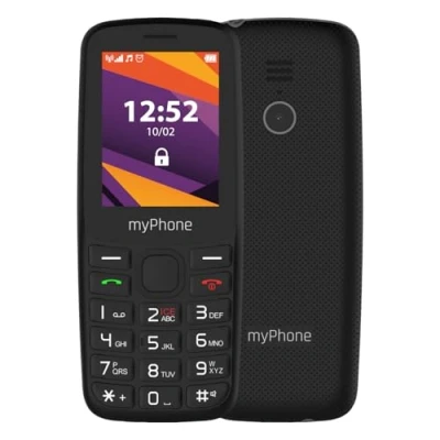 Abbildung von myPhone 6410 LTE 4G einfaches Telefon mit klarem Display und großen Tasten, großer 1400 mAh Akku, Bluetoth, Radio, Fackel LED, großes 124 MB Laufwerk, Ice