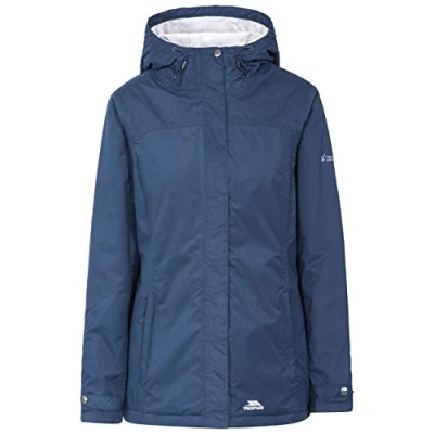 Abbildung von Trespass Edna, Navy, S, Wasserdichte Jacke mit Kapuze für Damen, Small, Blau