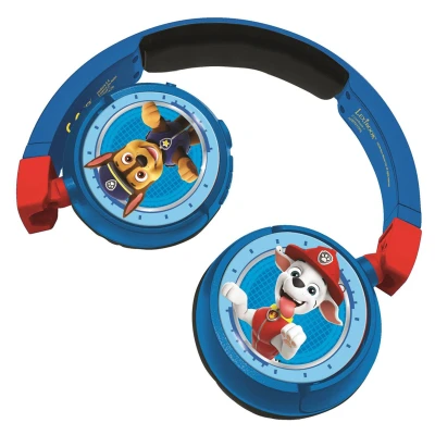 Abbildung von Lexibook® LEXIBOOK 2 in 1 Bluetooth &amp; Kabelgebundene Kopfhörer Headset PAW PATR Kinder
