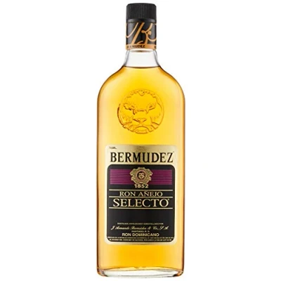 Abbildung von Ron BERMUDEZ Añejo Selecto, 37,5% vol./ Brauner Rum 7 Jahre Lagerung vol, aus der Dominikanischen Republik, Flasche 700ml