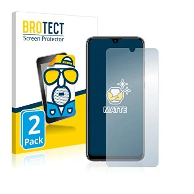 Abbildung von BROTECT Entspiegelungs Schutzfolie für Huawei P smart 2020 (2 Stück) Matte Displayschutz Folie, Anti Reflex, Fingerprint