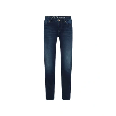 Abbildung von Soccx Jeans Slim Fit, Damen, Größe: 26x30, Dark indigo jogg