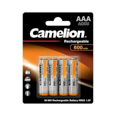 Abbildung von 4X AAA Akku 600mAh Wiederaufladbare Batterie für Siemens Gigaset Telefon