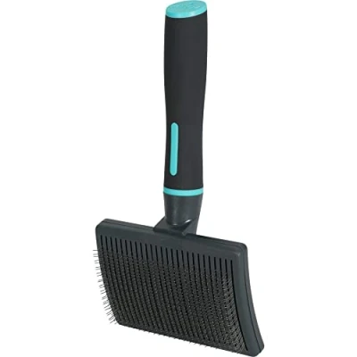 Abbildung von Zolux Fellpflegehandschuh Fellpflege Handschuh 2 in 1 Beidseitig verwendbar, Mikrofaser/ Gummi, (1 tlg), verwendbarer Pflegehandschuh Universalgröße.