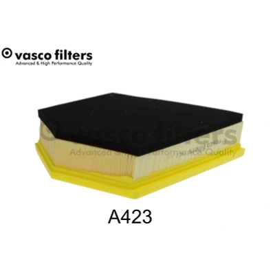 Abbildung von DAVID VASCO A423 Luftfilter rechteckig Filtereinsatz mit Vorfilter VOLVO: XC60 I, V70 3, V60 I