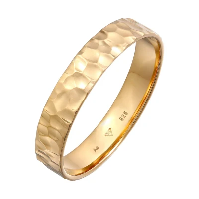 Abbildung von Kuzzoi Basic Ring goldcoloured, Größe: 56, Gold coloured