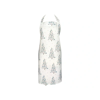 Abbildung von Greengate Lucie Xmas Schürze white 90x70cm
