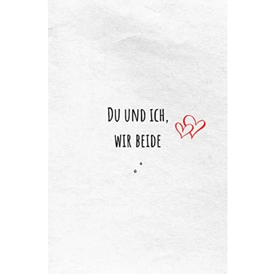 Abbildung von Du und Ich, Wir Beide Unsere Geschichte in einem Buch (Rote Herzen): Unterhaltsames Erinnerungsbuch für Paare zum Ausfüllen &amp; Verschenken ... Weihnachten, Geburtstag Oder Einfach Nur So