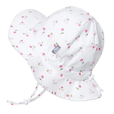Abbildung von Jan &amp; Jul Baby Sonnenhut für Mädchen, UV Schutz UPF 50+ (S: 0 6 Monate, Kirsche)