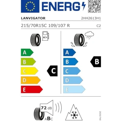Abbildung von Lanvigator Catchfors Van A/S 215/70 R15 109/107R PKW Ganzjahresreifen Reifen 2HH2613H1