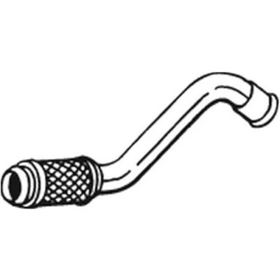 Abbildung von BOSAL 713 077 Abgasrohr PEUGEOT: 5008 I, 308 I SW, Partner II Tepee, CITROËN: Berlingo II, Pritsche/Fahrgestell, C4 Picasso 1