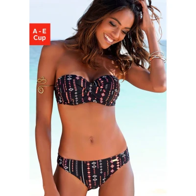 Abbildung von Buffalo Bikini multicoloured, Damen, Größe: 34xE, Multi coloured
