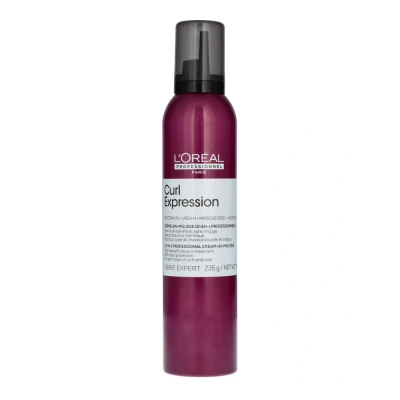 Abbildung von L&#039;Oréal Professionnel Hair Mousse, With Heat Protection, For Curly &amp; Coily Hair, 10 in 1 Multi Benefit, Glycerin, Urea H and Hibiscus Seed Extract, Serie Expert Curl Expression, 250 ml