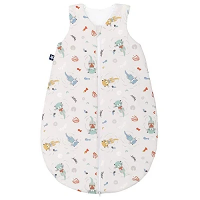 Abbildung von Julius Zöllner Baby Sommerschlafsack aus 100Prozent Jersey Baumwolle, Größe 98 , Standard 100 by OEKO TEX, Little Otti