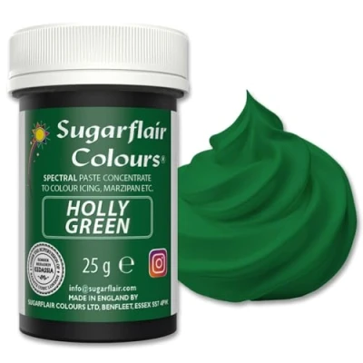 Abbildung von Sugarflair Paste Colour Spectral Holly Green 25g