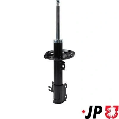 Abbildung von JP GROUP 1242104480 Stoßdämpfer Vorderachse rechts Gasdruck Zweirohr Federbein oben Stift OPEL: Vectra C Limousine, Signum CC, Caravan