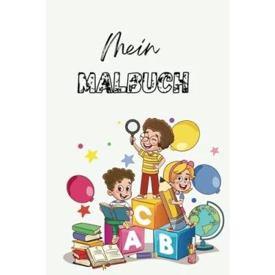 Abbildung von ABC Malbuch für kleine Entdecker: Spielerisches Lernen und Motoriktraining Kinder