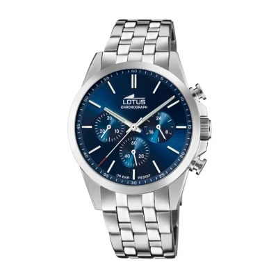 Abbildung von Lotus 18989/2 Herren Chronograph Quarz Stahl/Blau