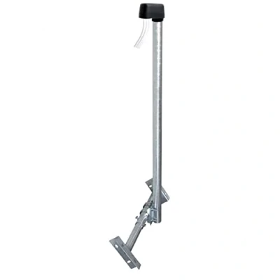 Abbildung von Premium X Basic X120 48F SAT TV Dachsparrenhalter 120cm Mast 48mm Stahl voll feuerverzinkt Dachsparren Halter für Satellitenantenne Satellitenschüssel mit Kabeldurchführung Mastkappe