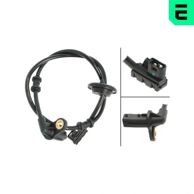 Abbildung von OPTIMAL 06 S542 ABS Sensor Hinterachse links aktiver 645mm MERCEDES BENZ: C Klasse Limousine, CLK Coupe, T modell
