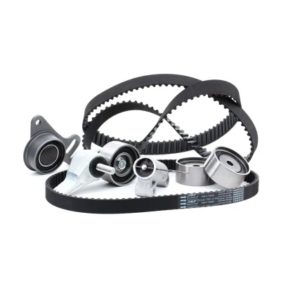 Abbildung von SKF VKMA 95976 Zahnriemensatz 154 mit Spanndämpfer, Spannrolle abgerundetem Zahnprofil MITSUBISHI: L200 / Triton IV Pickup kfzteile, kfzteile24,