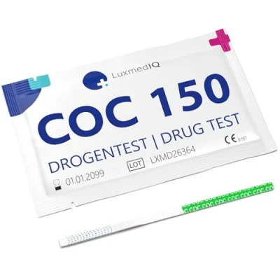 Abbildung von 10x Drogentest Kokain (COC) Urin Cutoff 150 ng/mL 10 St