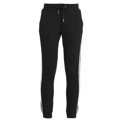 Abbildung von Urban Classics Curvy Ladies College Contrast Jogginghose, Damen, Größe: 3XL, Black/white