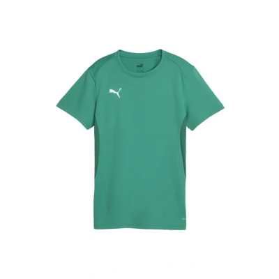 Abbildung von Puma Tshirt basic, Damen, Größe: Medium, Gruenweiss