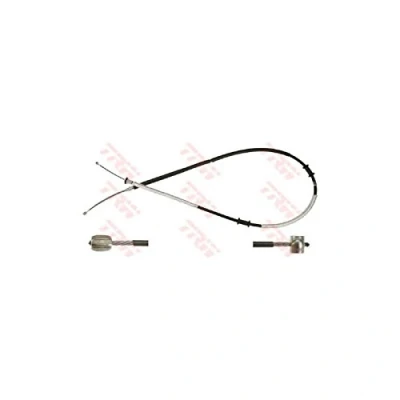 Abbildung von TRW GCH2580 Handbremsseil 1750, 1450 Trommelbremse FIAT: Doblo I Cargo