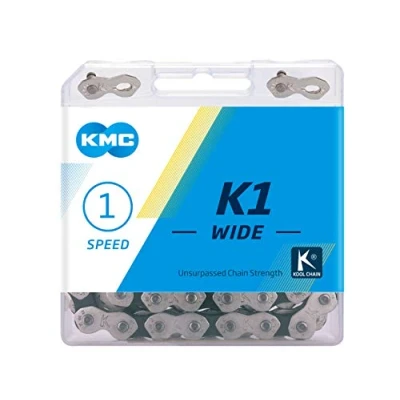 Abbildung von K1 Wide Kette Schwarz/Silber