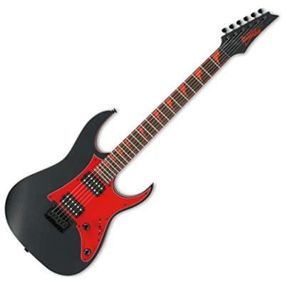 Abbildung von Ibanez GIO RG Series Electric Guitar Black Flat