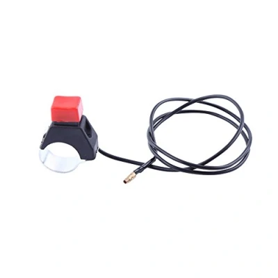 Abbildung von Universal Stop Kill Schalter Taste Fit 22mm Lenker 49cc Motorrad Sicherheit Motor Flameout Mit Linie für Mini Moto Quad Dirt Bike