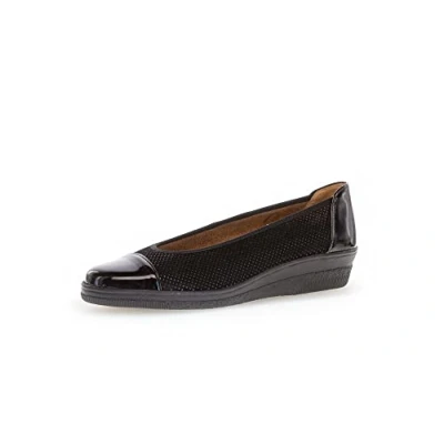 Abbildung von Gabor Klassischer Ballerina, Damen, Größe: 40, Schwarz Schuhe