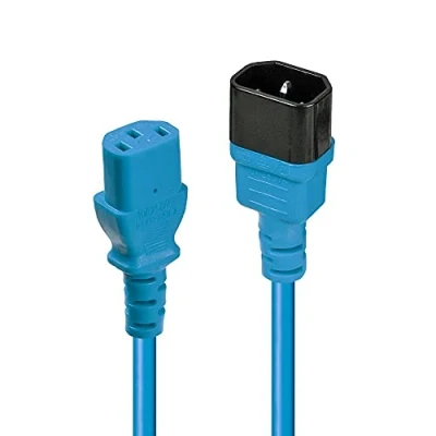 Abbildung von LINDY 30472 2m IEC Verlängerung, blau