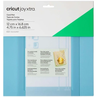 Abbildung von Cricut Joy Xtra Kartenschneidematte, 12 cm x 16,8 (4,7 Zoll 6,6 Zoll), Blau