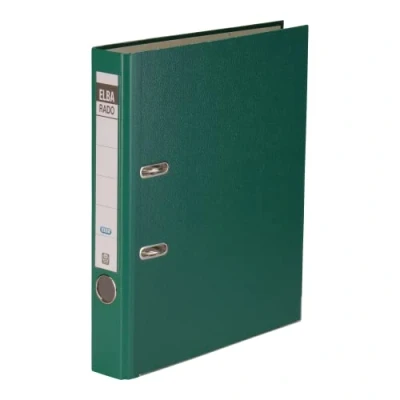 Abbildung von Elba Ordner A4, rado brillant, schmal, veredeltes Papier, grün, 1 Stück