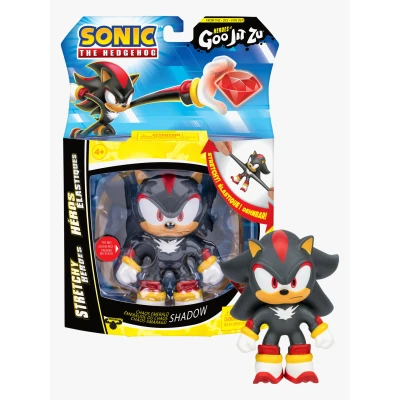 Abbildung von Heroes of Goo Jit Zu Sonic The Hedgehog Chaos Emerald Shadow Stretchy Hero, Squeeze Shadow&#039;s Body To Reveal Smaragd Within His Goo.