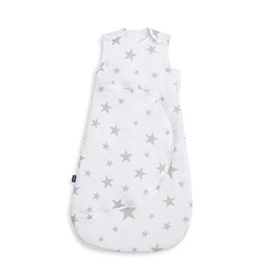 Abbildung von Snuz Pouch Schlafsack Baby Superweiche Baumwolle, Erleichtert den Nachtwechsel, Ideale Erstausstattung Neugeborene Perfektes Babyparty Geschenk, Grey Stars 0 6 Monate, 2.5 Tog, Ganzjährig