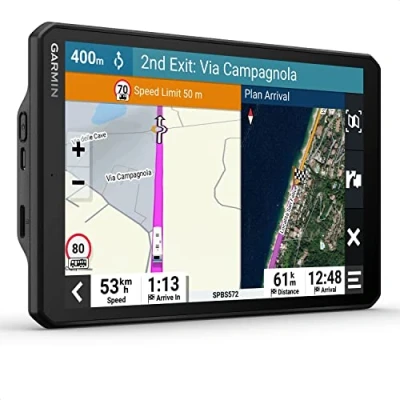 Abbildung von Garmin Camper 895 MT D EU Navigationsgerät (Europa (45 Länder), Karten Updates, Bluetooth)