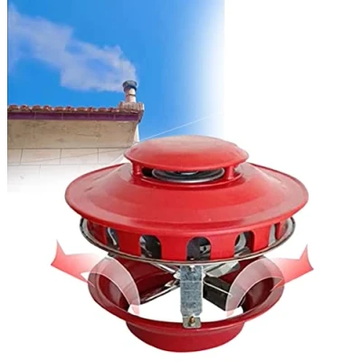 Abbildung von BLUEZY Abluftventilator Für Den Kamin, 80W Rauchsauger Schornsteine Mit Ventilatoren Kaminabzugsventilator Schornsteinrauchabsauger Kamin/Holz/Holzbrenner ​Dach