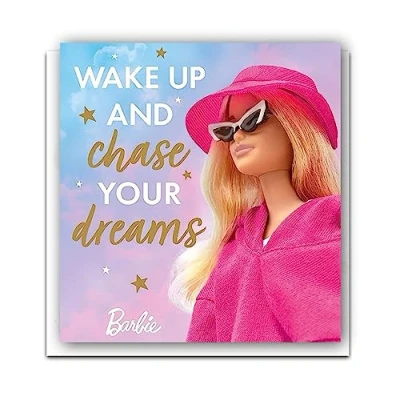 Abbildung von Danilo Promotions Limited Barbie Allgemeine Geburtstagskarte, Geburtstagskarte für alle, Barbie, offizielle Karte, mehrfarbig, 17,8 x 15,2 cm